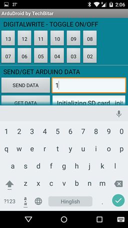 send instruction to HC
